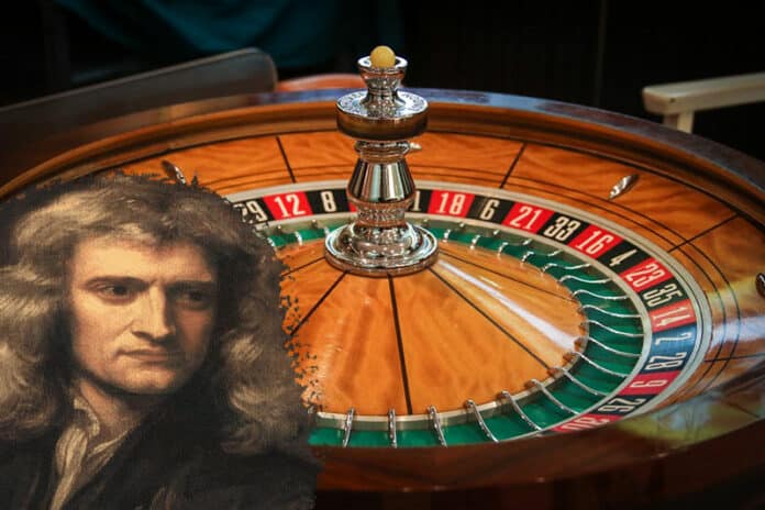Roulette Isac Newton