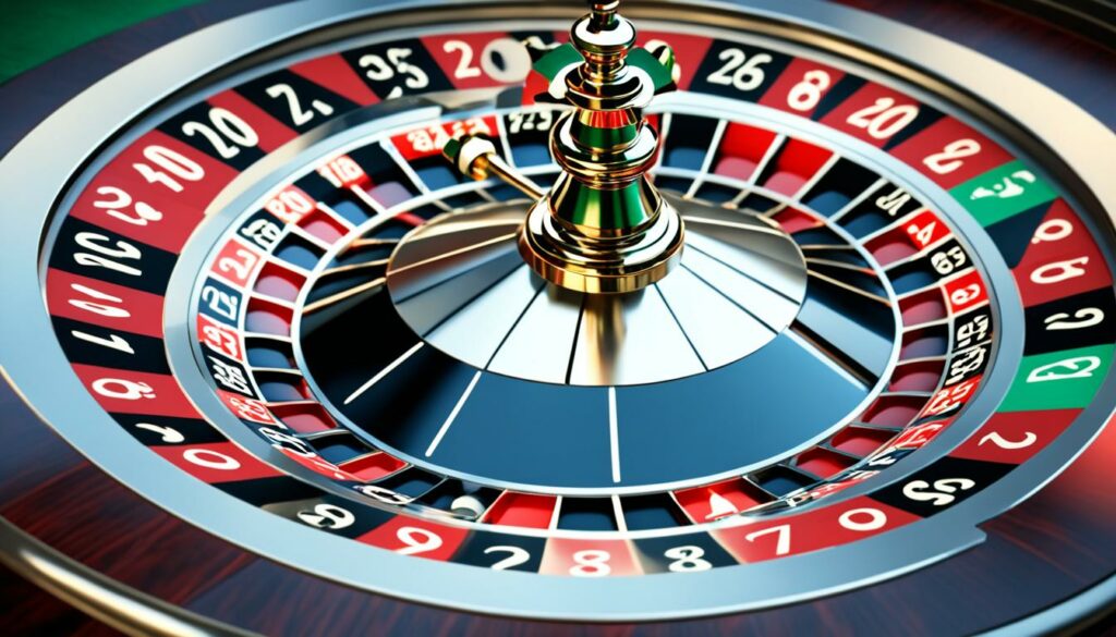 numbers on a UK roulette wheel